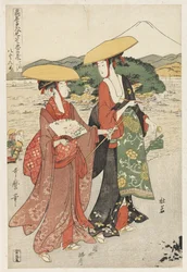 Scene 8, Comparison of celebrated beauties and the loyal league, c.1797